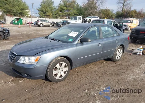2010 Hyundai Sonata Gls z USA, uszkodzony, nr VIN 5NPET4ACXAH653114